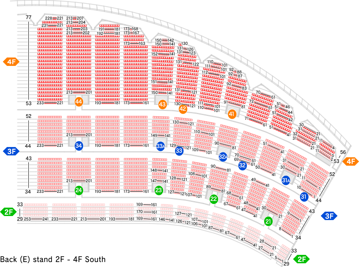 Toyota Stadium Map