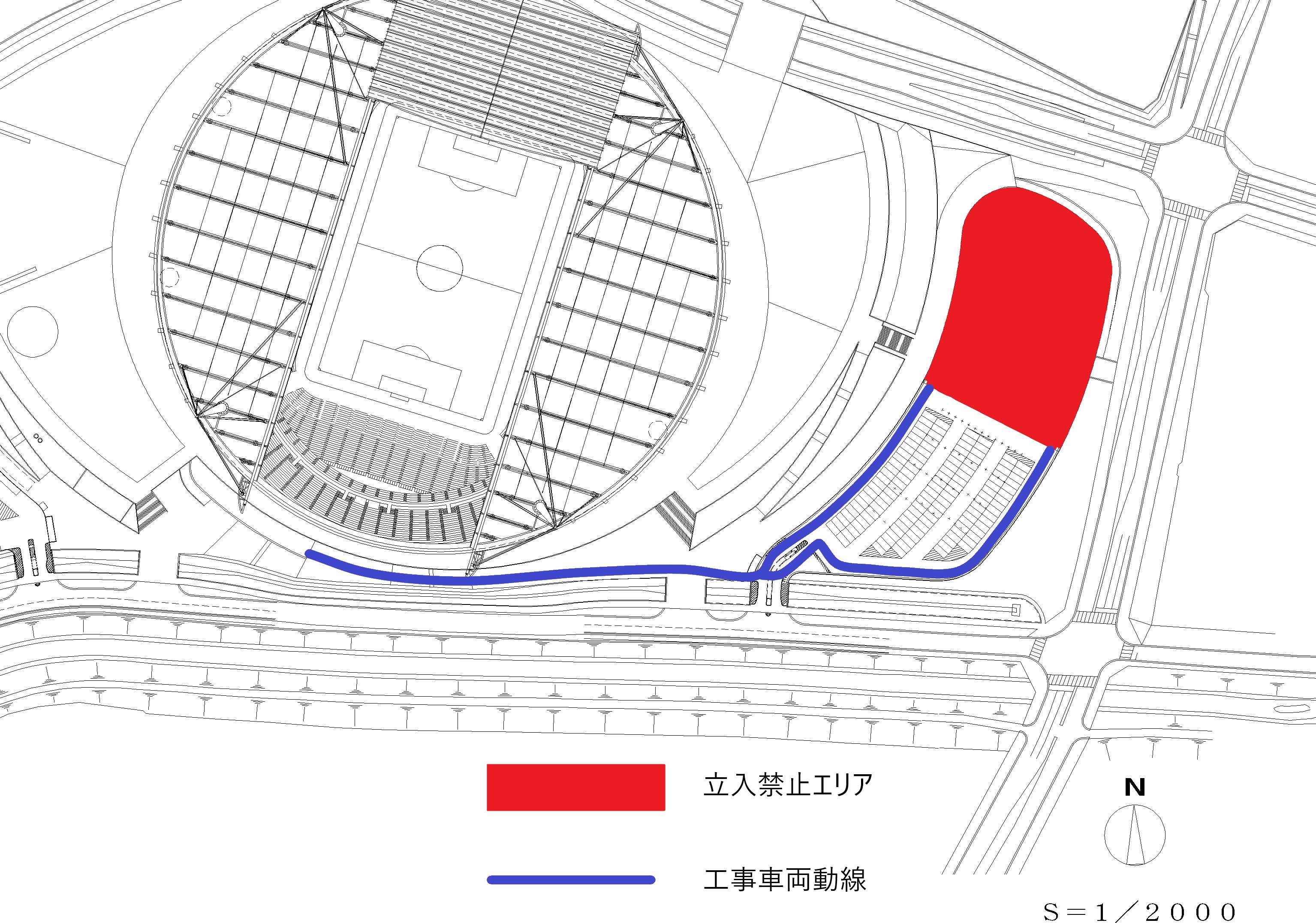 豊田スタジアム 芝生張替工事に伴う東駐車場北側 多目的広場 の使用について Toyota Stadium 豊田スタジアム 豊田スタジアム 芝生張替工事に伴う東駐車場北側 多目的広場 の使用について Toyota Stadium 豊田スタジアム